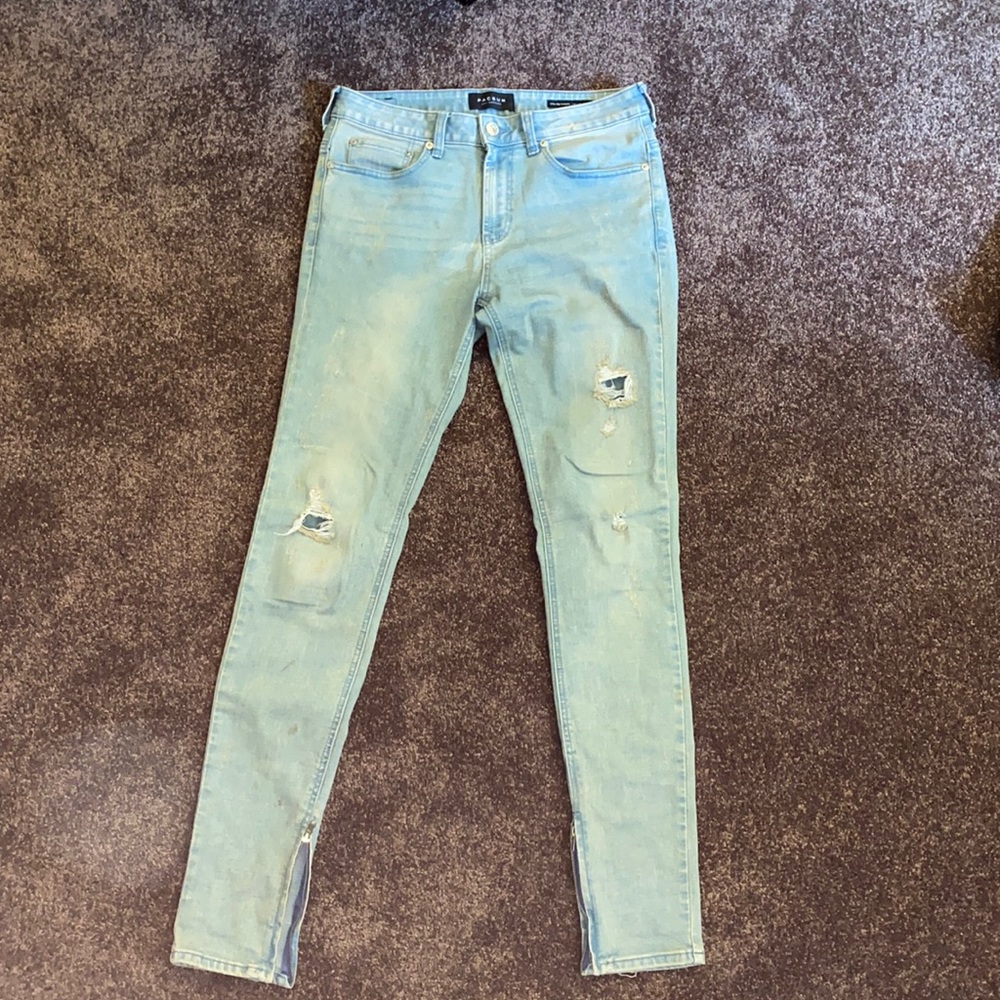 Pacsun Stacked Skinny Jeans